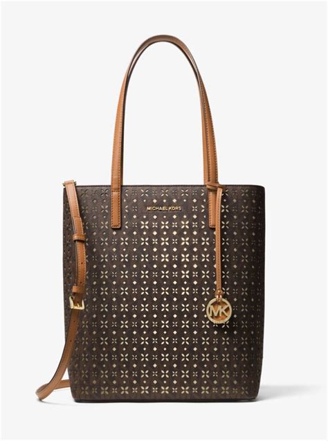 Michael Kors Hayley Large Perforated Logo Tote 